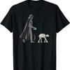 Graphic T Shirts Men Clothes Tops Tee Planet Film Darth The Dog Walker Meme Streetwear Oversized T Shirt Vader