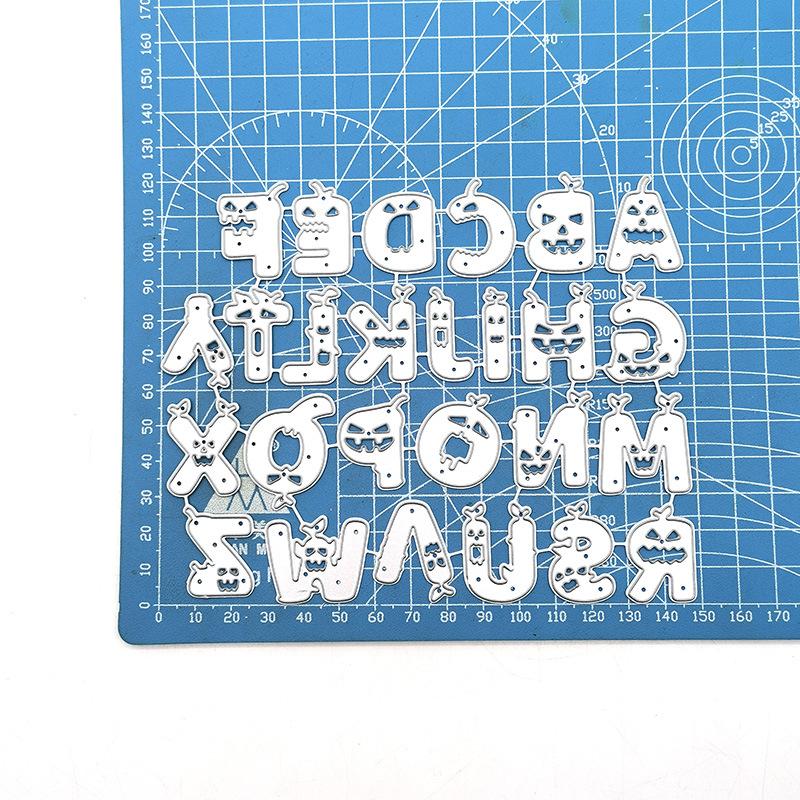 Счастливый Хэллоуин, вырубные штампы, металлический трафарет, сделай сам, скрапбукинг, альбом, бумажная карта, тиснение, ремесленный декор, художественная высечка, тыква, призрачное дерево