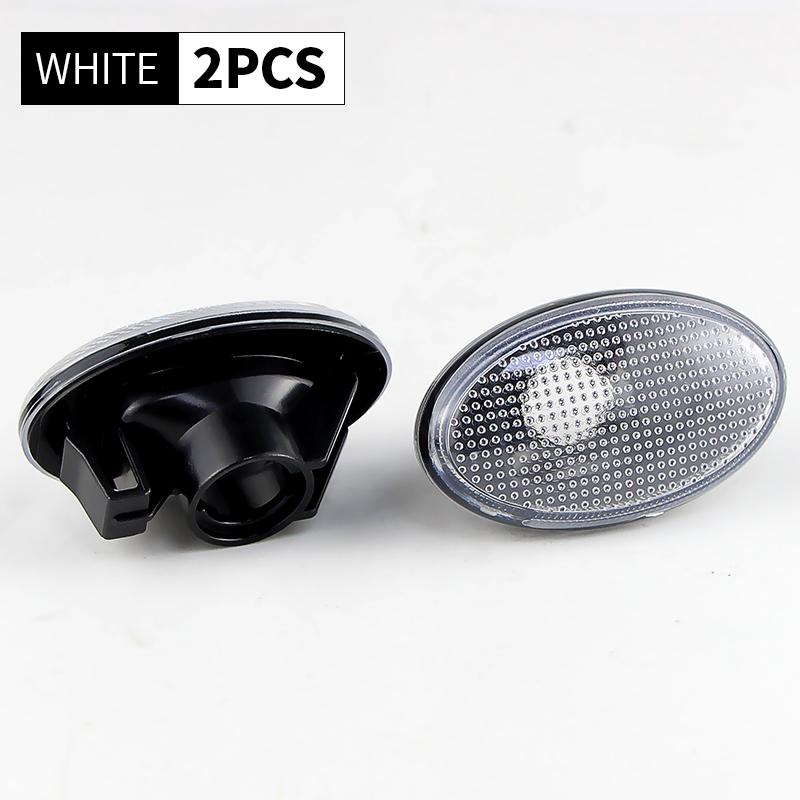 2PCS Side Indicator Marker Light Shell Cover (No Bulb) For Mercedes Benz Smart W450 W452 A-Class W168 Vito W639 W447 Citan W415