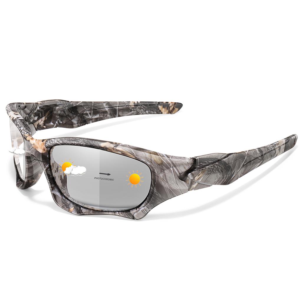 Фотохромные солнцезащитные очки для велоспорта, мужские, для спорта на открытом воздухе, тактические, камуфляжные, винтажные, для вождения, верховой езды, рыбалки, ветрозащитные