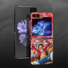Чехол для телефона One Piece Крутой Луффи Зоро для Samsung Galaxy Flip3 Z Flip 7 6 5 4 3 Flip6 Flip4 Flip5 Flip7 FE