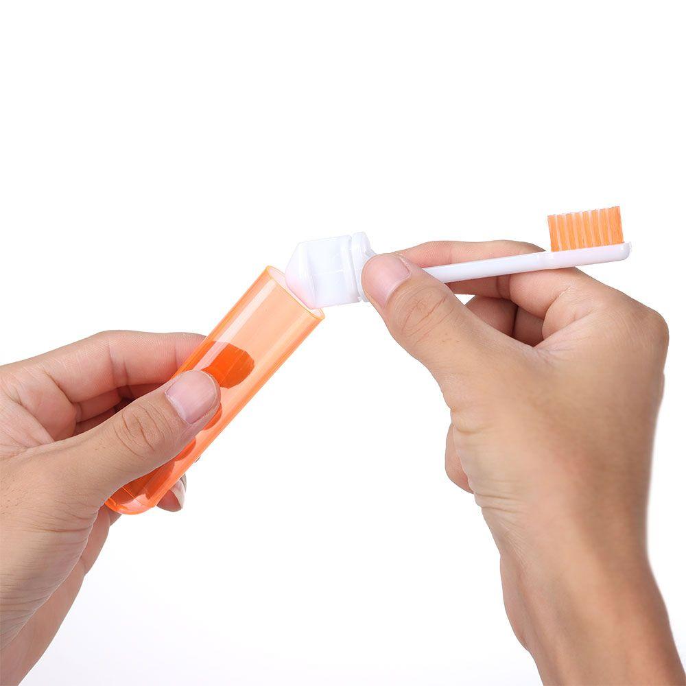 Health Travel Camping Portable Oral Cleaning Business Trip Outdoor Tooth Brush Folding Toothbrush