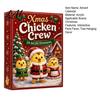 Miniature Collection Set 2026 Christmas Chick Advent Calendar 24 Day Countdown Box with Novelty Items Acrylic Ornaments Festive Tree Hanging