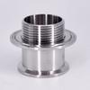 Двойная муфта 1,5" 2" Tri-Clamp 1-1/4" 1-1/2" BSP Наружная Санитарная Трубная Арматура Проходной Фитинг Бак для Воды Нержавеющая Сталь 304 Для Домашнего Пивоварения