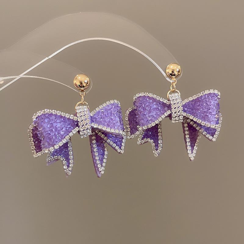 Богемные розовые серьги-кисточки с цветком из бисера и жемчуга