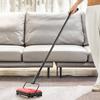 Carpet Floor Sweeper Manual 170mm Width Sweeping Paths Red