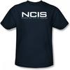 NCIS - Логотип, приталенная футболка для взрослых, темно-синяя