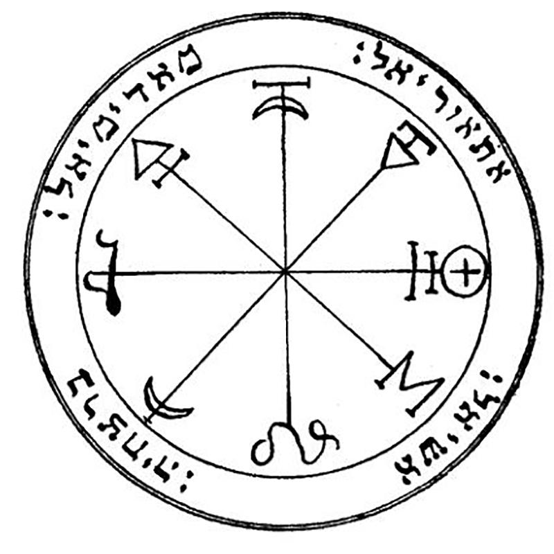 Подвеска Teamer Key of Solomon для ожерелья из нержавеющей стали, винтажные ювелирные изделия, амулет, сверхъестественное, Луна, Сатурн, Юпитер, Солнце, Венера