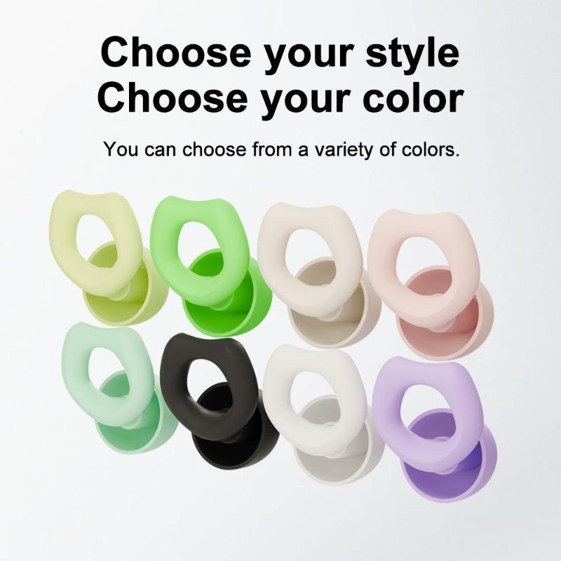 Silicone Noise Reduction Earplugs Sound Insulation Plugs for Sleeping Anti-snoring and Swimming Use