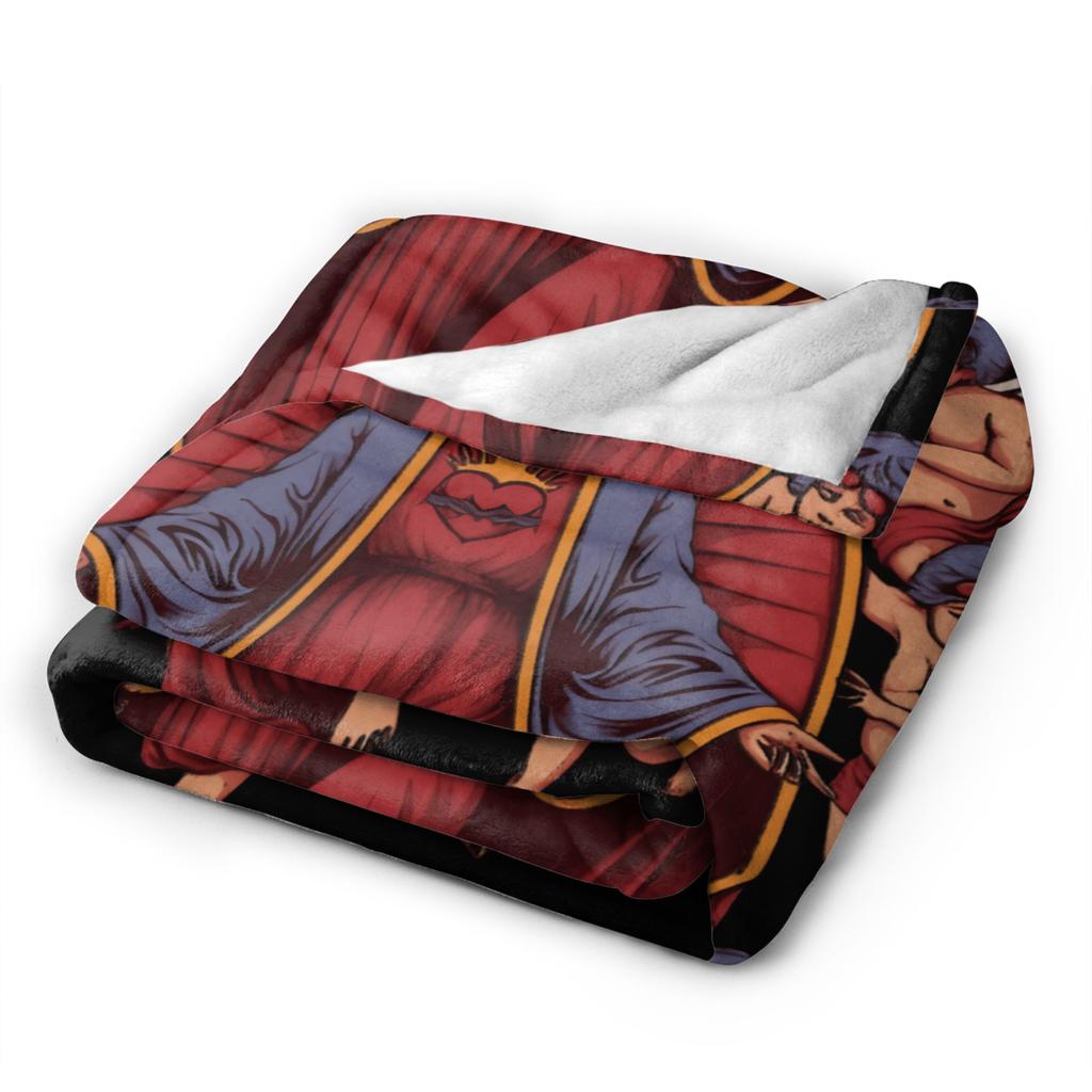 D-Deftoness Nu Metal Blanket Warm Soft Pattern Plush Throw Blanket For Girls Boys Bedroom Flannel Bedspread Bed Cover