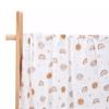 Kangobaby Муслиновый пеленальный коврик и полотенце для купания из бамбука и хлопка для новорожденных