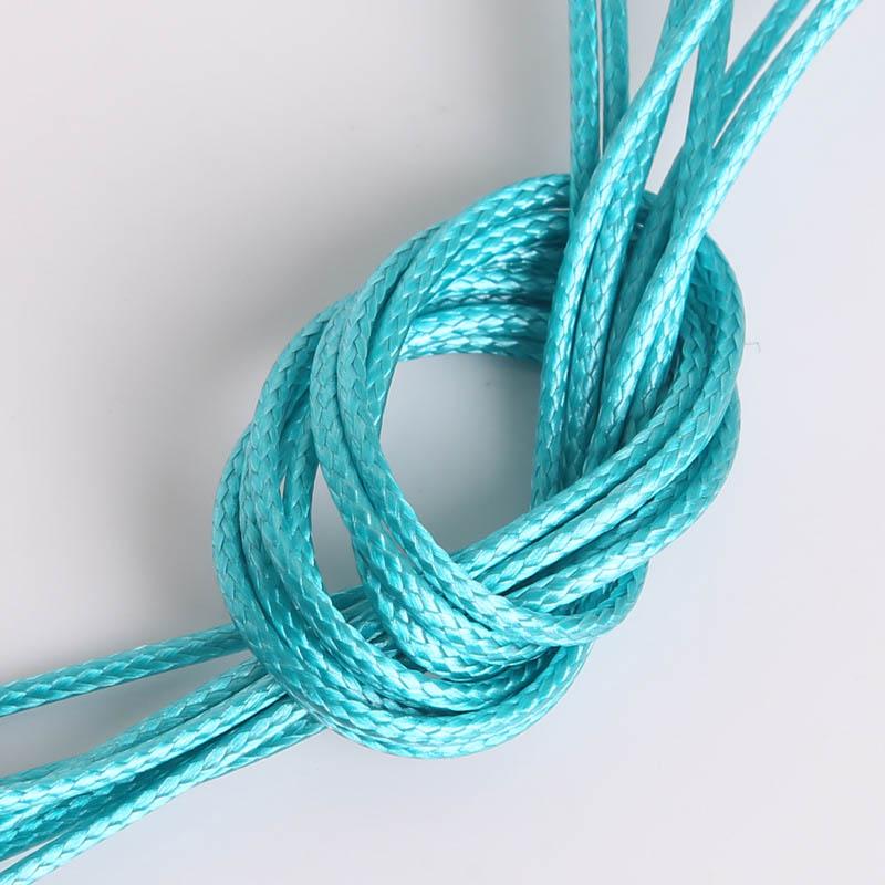 Разноцветный вощеный шнур для изготовления украшений и рукоделия