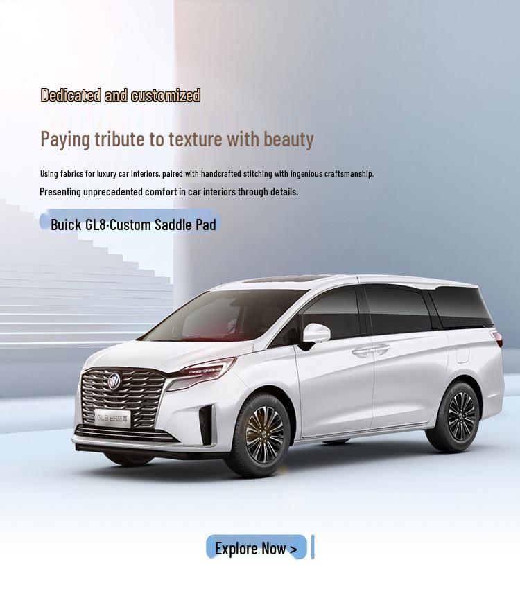 2023 Buick GL8 Luxury Business Class Suede Saddle Pad