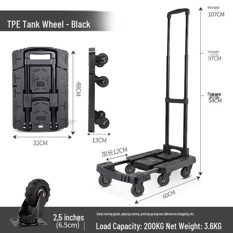 Foldable Platform Hand Truck
