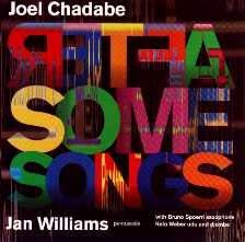 CD JOEL CHADABE - After Some Songs Non Japan Jazz Used