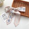 Thin Narrow Long Scarf Spring Autumn Bag Waist Belt Ribbon Hair Tie Scrunchies Headband Scarves Neck Wraps Neckerchief Headscarf