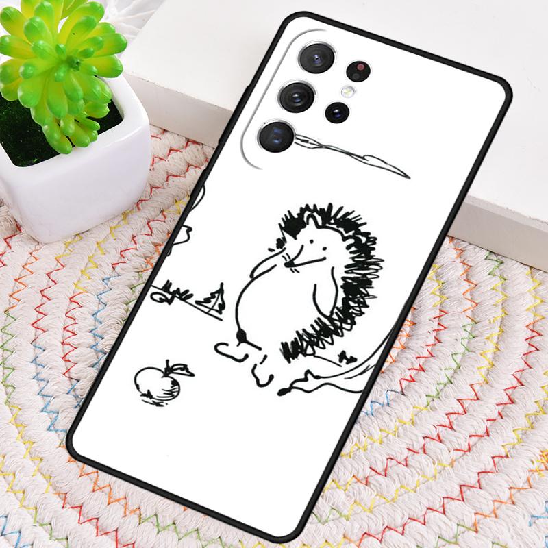 Кавайный Ёжик Сердце Милый Силиконовый Чехол Для Телефона Для Samsung Galaxy note 10 pro S26 S25 S24 S23 S22 S21 Plus S25Ultra Capa Чехол