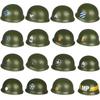 Военный Строительный Блок Набор Военные Принадлежности Waffen Аксессуар Солдат Полковник Шлем Оружие Винтовка M16 Waffen Коробка Боеприпасы Кирпич Игрушка