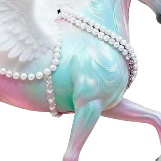 Лошадь Орнамент 2D Акриловая Лошадь Шарм для Зеркала Заднего Вида Авто Плоская Подвеска на Елку Украшение для Подвешивания в Салоне Авто для Женщин Девушек