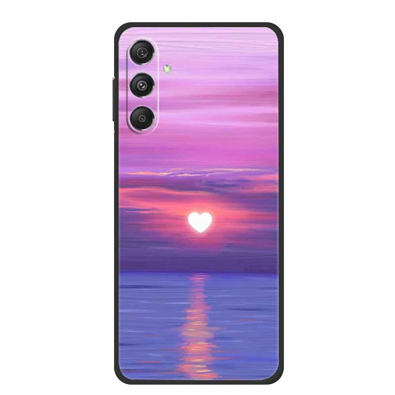 Чехол для телефона Samsung Galaxy S25 FE Задняя крышка Черный силикон Мягкий Funda Para Для Samsung S25 FE Чехол S 25 FE S25FE Coque