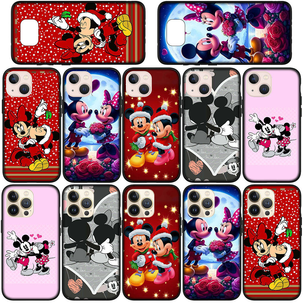 Для iPhone 17 16 15 Xiaomi Poco F7 F8 X7 X6 C85 C75 C71 M8 Redmi Note 14 13 12 11 Pro Max 14C 13C 15C A4 Чехол Минни Мультяшный Микки Милый Мышонок Обложка