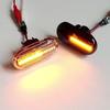 For Renault Clio 1 2 KANGOO MEGANE ESPACE TWINGO MASTER Led Dynamic Side Marker Turn Signal Light for Nissan Opel Smart FORTWOTurn Signal 2