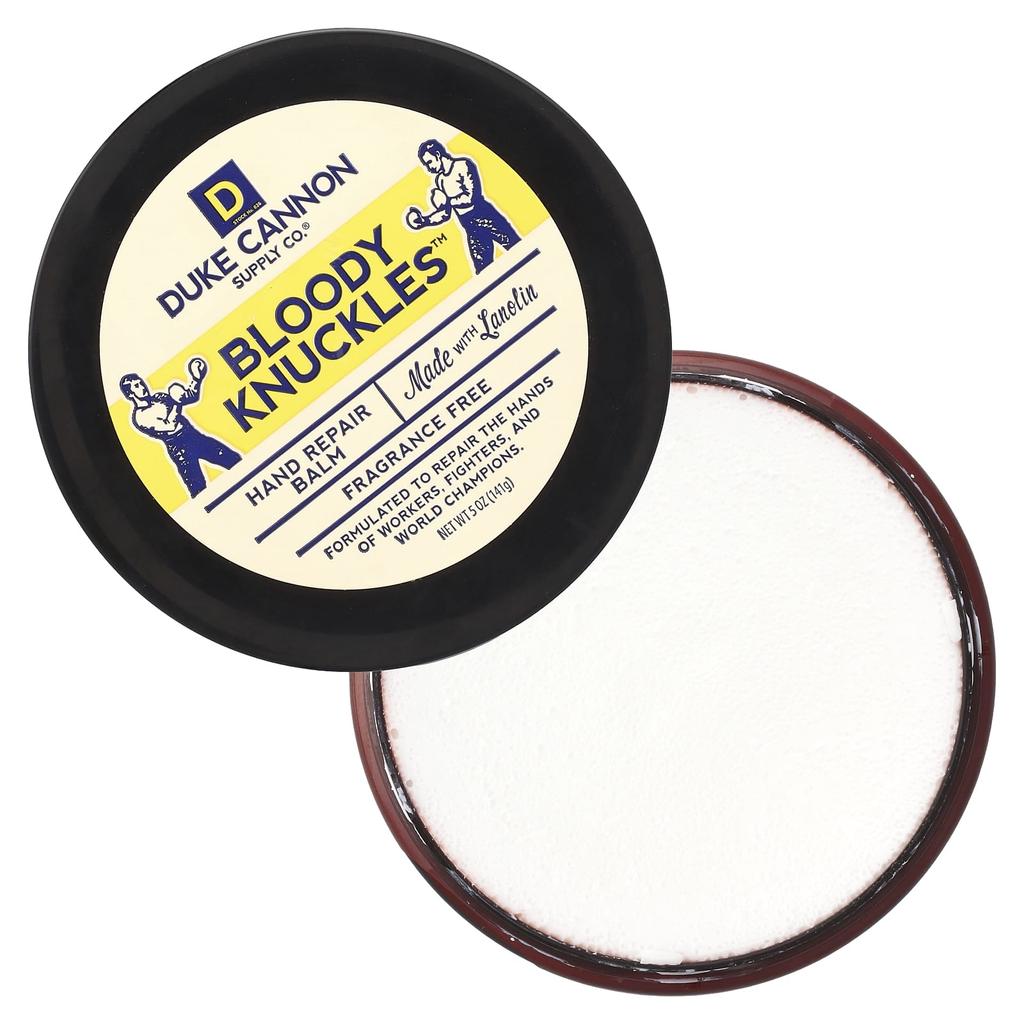 Duke Cannon Supply Co. Bloody Knickles™, бальзам для восстановления кожи рук, без отдушек, 5 унций (141 г)