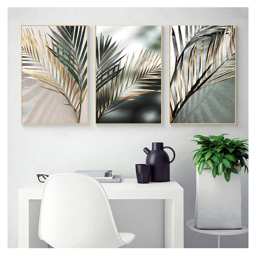 Оттенки, настенная живопись с принтом на холсте, плакат на скандинавскую тему, настенная картина для гостиной, украшение для дома, туманное растение, сушеные листья, солнечный свет