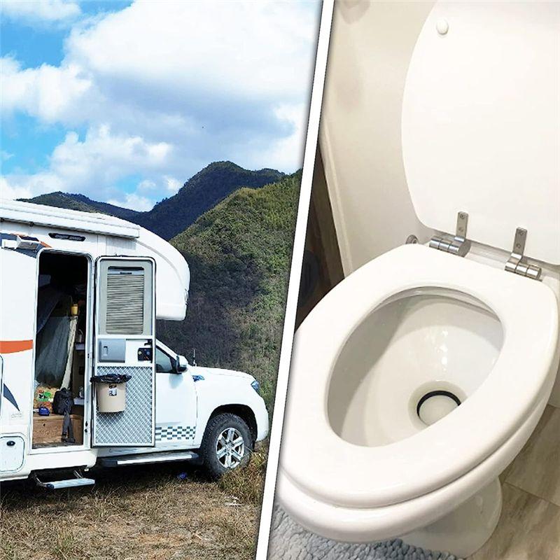 For Dometic RV 300 310 320 301 Toilet Flush Ball Seal 385311658 2PCS Motorhome Camper Trailer Toilets Accessories