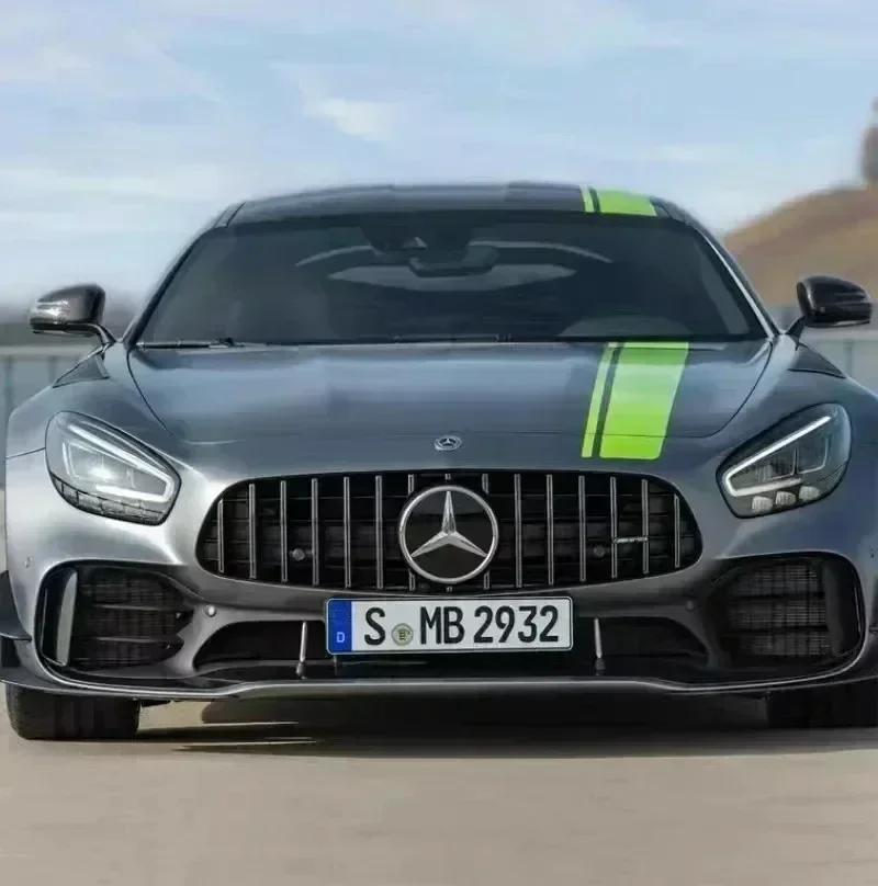 ABS Значок Логотип AMG Наклейки на Переднюю Решетку Автомобиля Декоративные Аксессуары Для Mercedes Benz W211 W212 W213 GLA C E S G Класса CLA GLK BC2