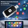 Wireless CarPlay 2 In 1 Android Auto Apple Carplay Adapter Mini AI Box Plug And Play WiFi USB Type C Connection Car Accessories