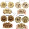 Synthetic Bun Extensions Curly Messy Bun Hair Scrunchies Elegant Chignons for Women and Girls