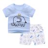 Summer Baby Boys Outfits Short Sleeve Cartoon Printing Casual Tops Printed Short Pants 2pcs Sport Suits