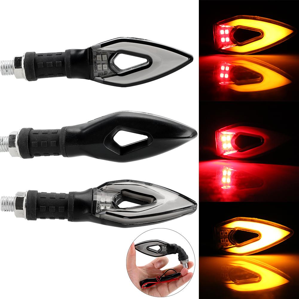 Turn Indicator Lamp Motorcycle Turn Signals Light Flexible Motorbike Accessories