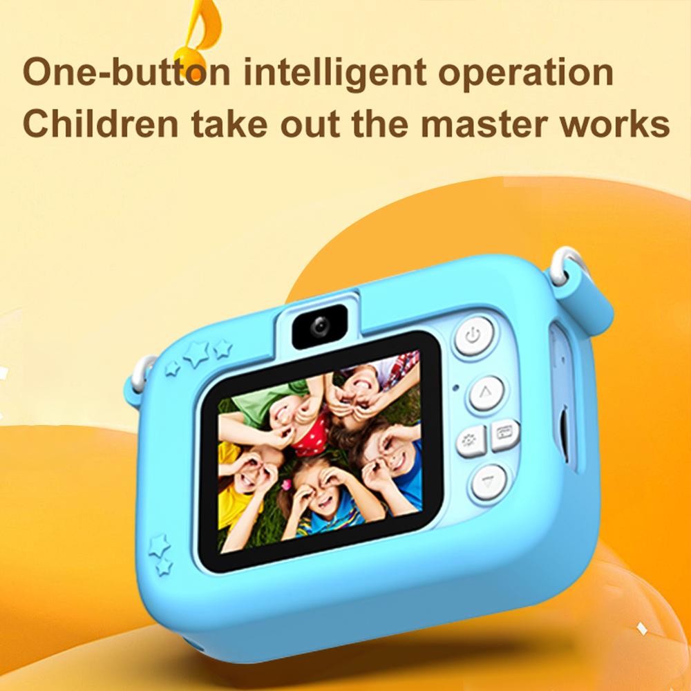 1080P Kids Camera Cute Digital Camera 20MP Children Camera Cartoon Kids Selfie Camera for Boys And