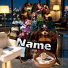 Custom Name Personalized Masha and The Bear Print Blankets, Home Decor, Bedroom, Sofa, Camping, Couch, Gifts for Birthday Christmas