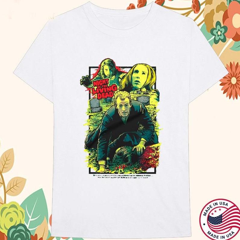Night Of The Living Dead Surrounded By Death T-Shirt Mens Womens Tees Top, size S-4XL