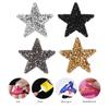 24pcs Sew On Option Star Patches 4X4cm Rhinestone Patches Delicate Iron On Patches  DIY Crafts