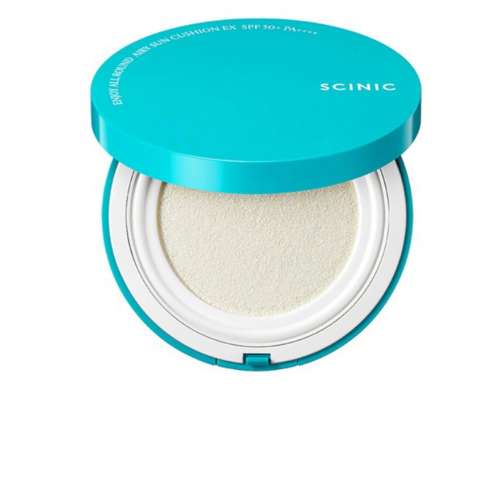 Scinic Enjoy All-Round Airy Sun Cushion EX SPF50+ PA++++, 40g, 10 pieces