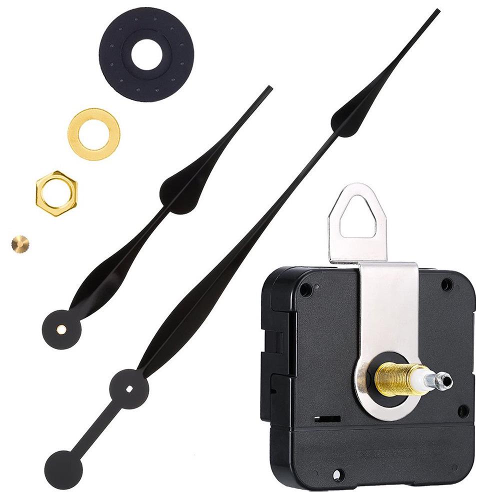 High-Torque Quartz Clock Movement with 12-Inch Metal Clock Hands for DIY Projects