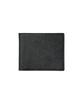 Brooks Brothers Cow Leather Two-Tone Wallet 330000715 Black One Size