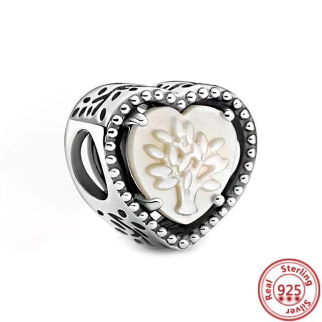 925 Silver Animal Character Love Series Clip Beads Pendant Fit Original  Charm Accessories Bracelet for Women DIY Jewelry