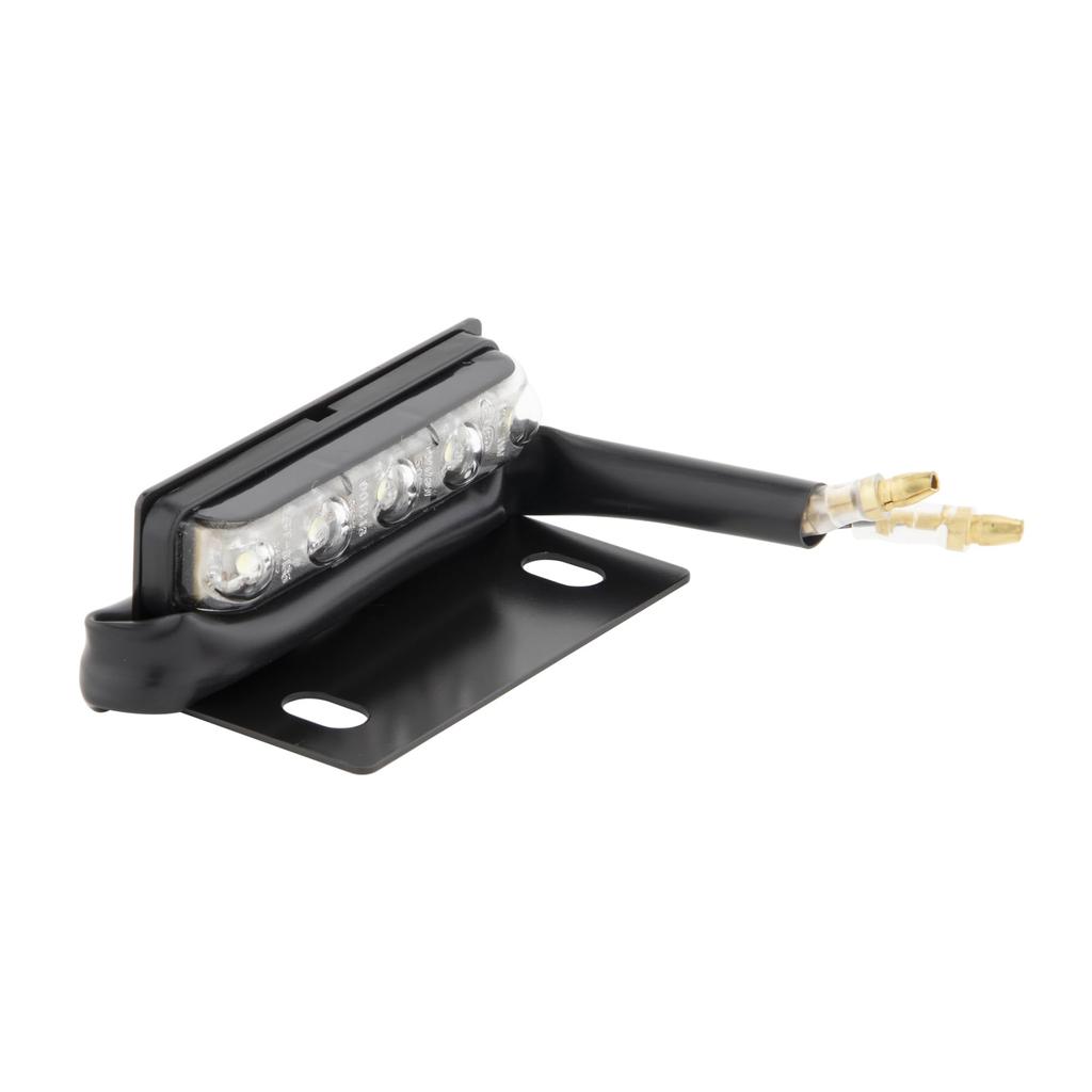 Kijima Motorcycle Bike Parts License Plate Side Mount Kit Hanger Type Black XL1200X/V ('09-) 1200N/883N HD-01442