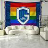 KRC Genk Wall Tapestry Aesthetic Wall Hanging Printed Fabric Blanket Decorative Tapestries for Bedroom Living Room Home Decor