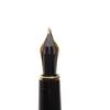 Отличная перьевая ручка MONTBLANC Meisterstck Classic белая звезда Черное золото 14K мужская Б/У