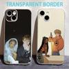 W-Walker and leah Phone Case For iPhone17,16,15,14,13,12,11 Plus,Pro Max Soft Transparent Cover