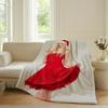 American singer  Taylor Momsen Blanket For Sofa Office Bed Plane Travel Sleep Read Relax Camping Soft And Warm