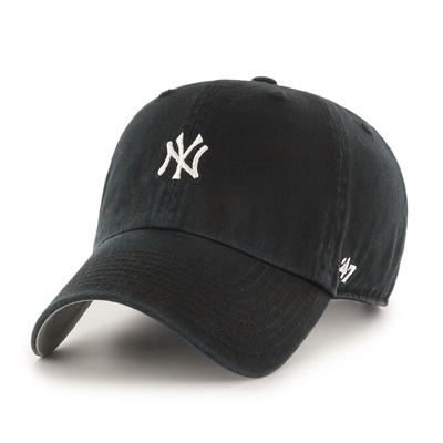 Регулируемая кепка 47 Brand BASE New York Yankees Черная -
