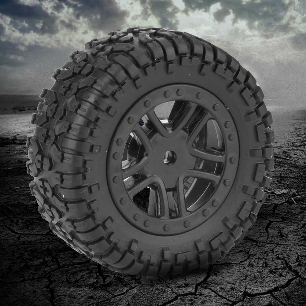 2 шт. PXtoys RC Truck Tire Wheel Шина со ступицей для модели автомобиля 9301 1/18