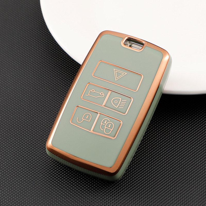 Compatible Luhu Jiebao Key Cases for Range Rover Velar, Evoque, Discovery 4, Sportage, and Defender.
